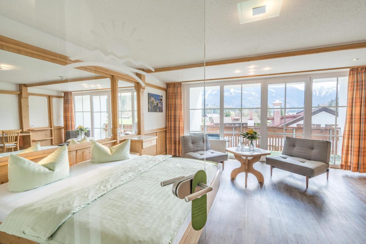 Wohlfuehlhotel Frohsinn Fischen im Allgaeu Exterior foto