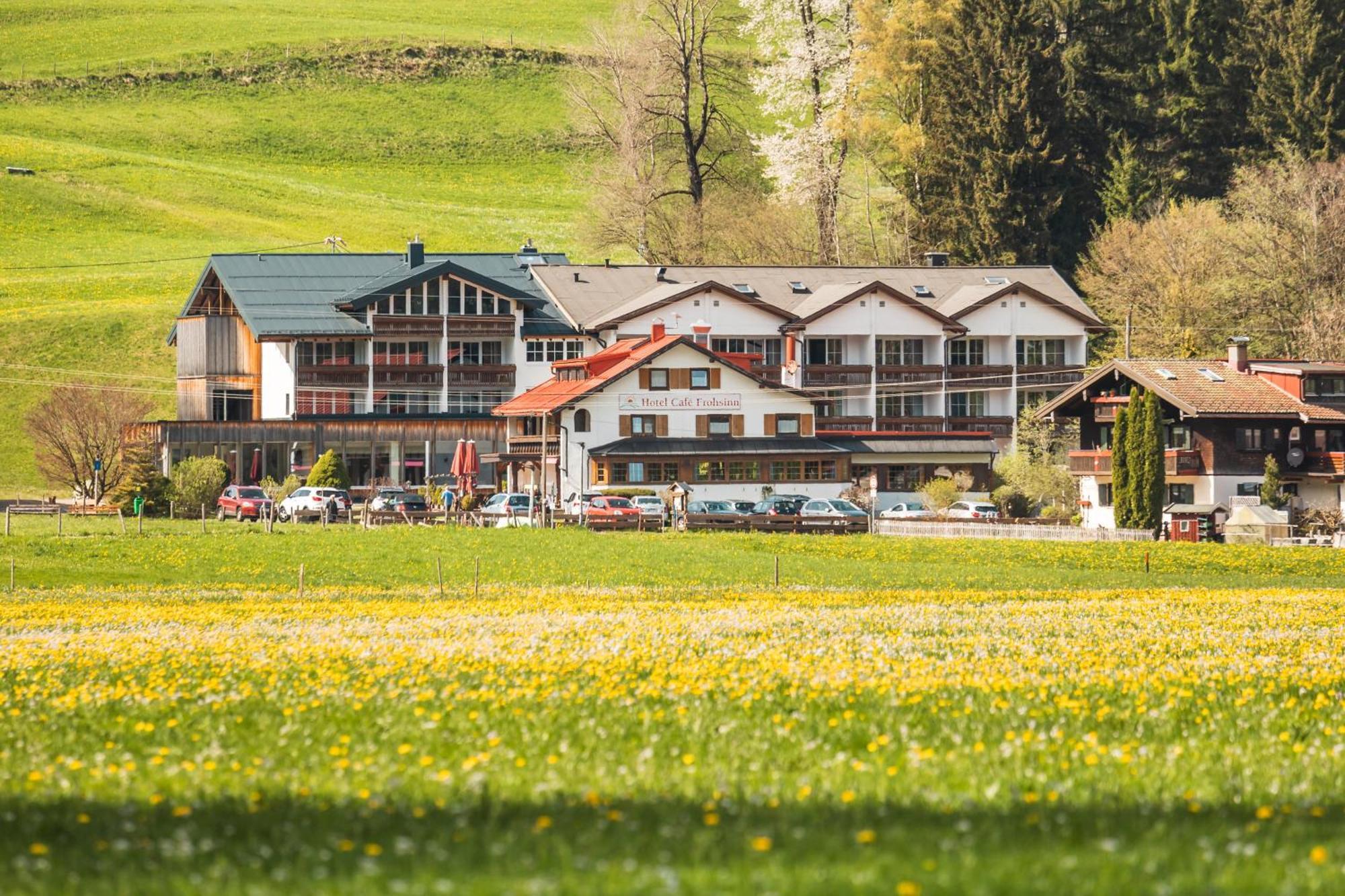 Wohlfuehlhotel Frohsinn Fischen im Allgaeu Exterior foto